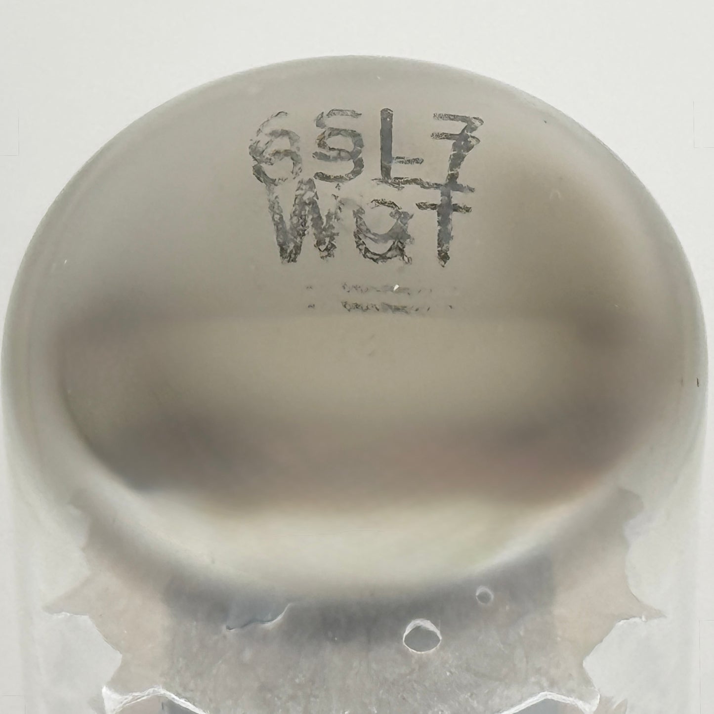 (1) Tested Balanced Tung Sol JAN CTL 6SL7WGT Tube Silver Letters Mil Spec 6SL7GT