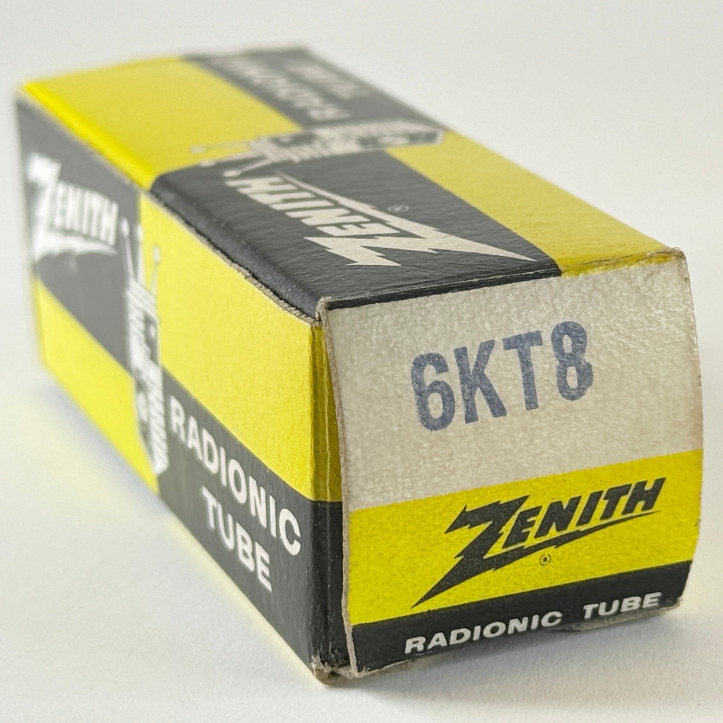 (1) Tested Zenith 6KT8 Tube with Box Code 439 Sylvania EIA Triode Pentode Tube