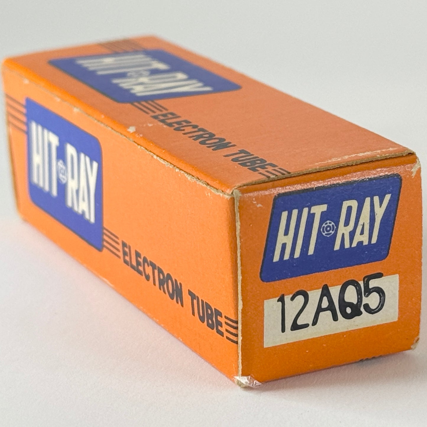 (1) Tested Hit Ray (Hitachi) 12AQ5 Tube with Box Made in Japan Date Code 1-9 (a)