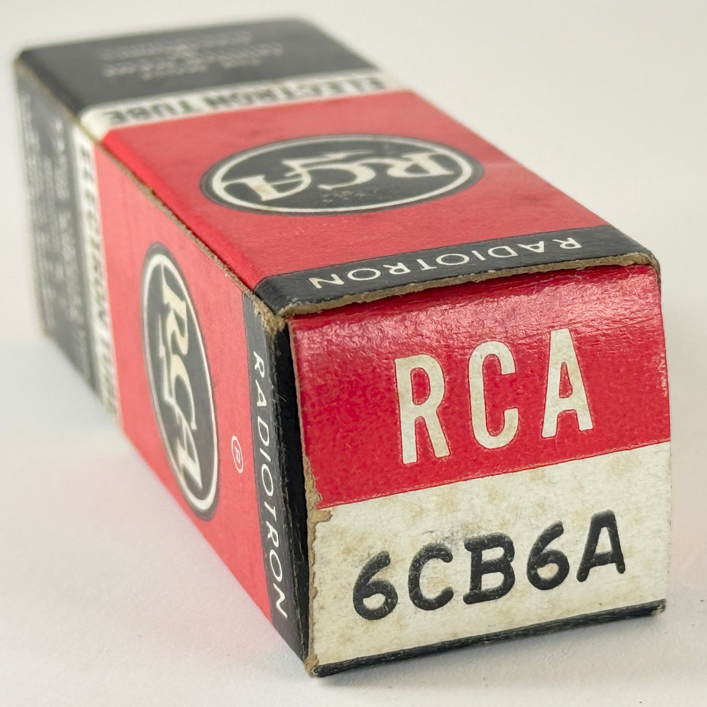(1) Tested RCA 6CB6 Tube with Box Date Code AJ Sharp Cut Off Pentode Tube