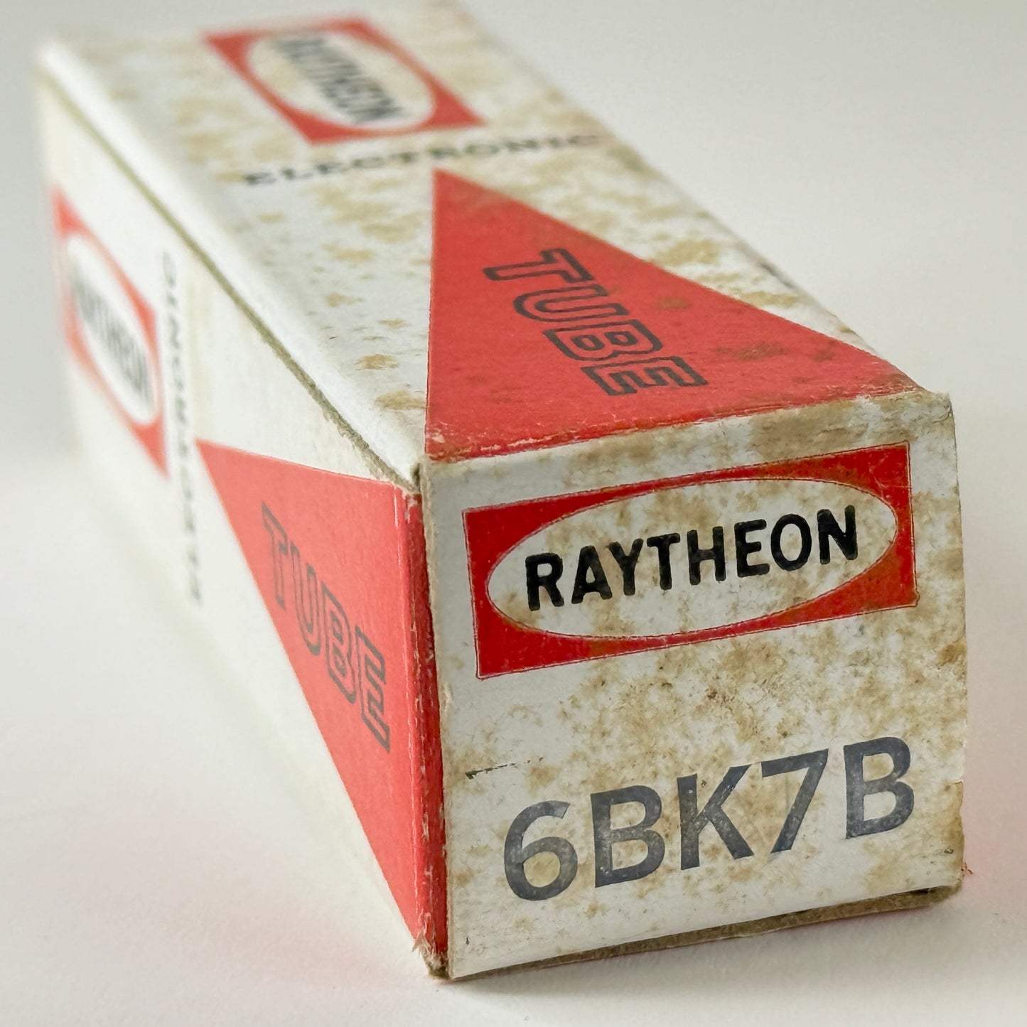 (1) Tested Raytheon 6BK7B Tube with Box Japan Code F12 6BK7 B Twin Triode Tube
