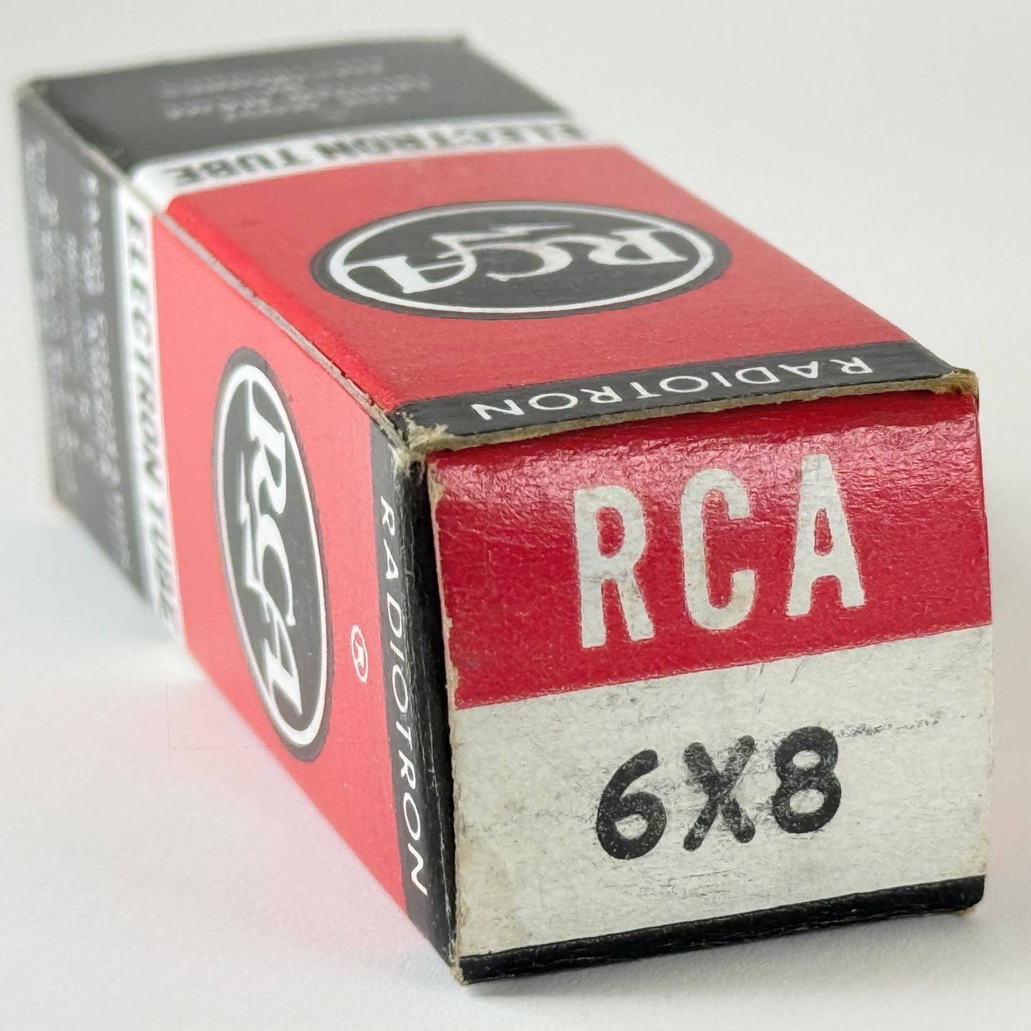 (1) Tested RCA 6X8 Tube with Box Code IF Triode Pentode Converter Vacuum Tube