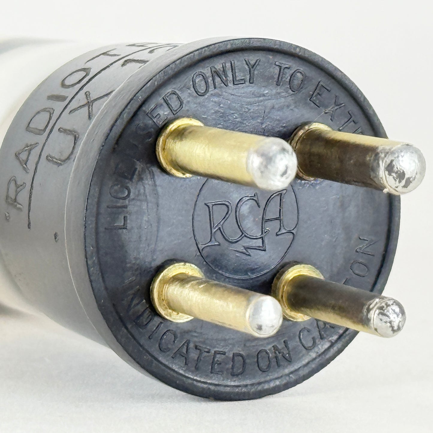 (1) Tested RCA Radiotron UX-120 Tube Type 20 Tube Engraved Base UX120 Tube (d)