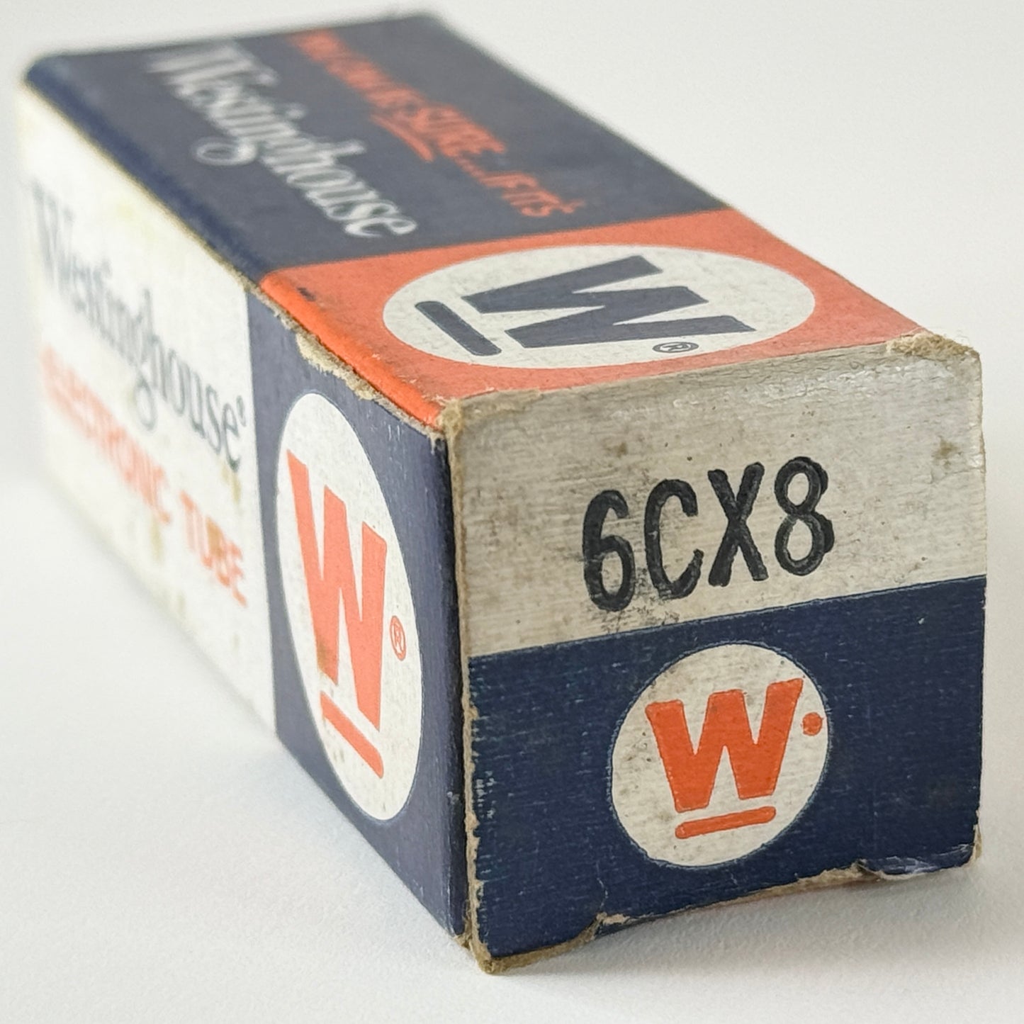 (1) Tested Westinghouse 6CX8 Tube with Box Code 62-04 Medium Mu Triode Pentode