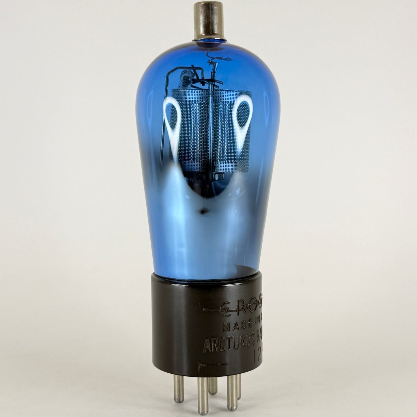 (1) Tested Crosley by Arcturus Type 24 Tube Blue Type 124 Globe Balloon Tube (a)
