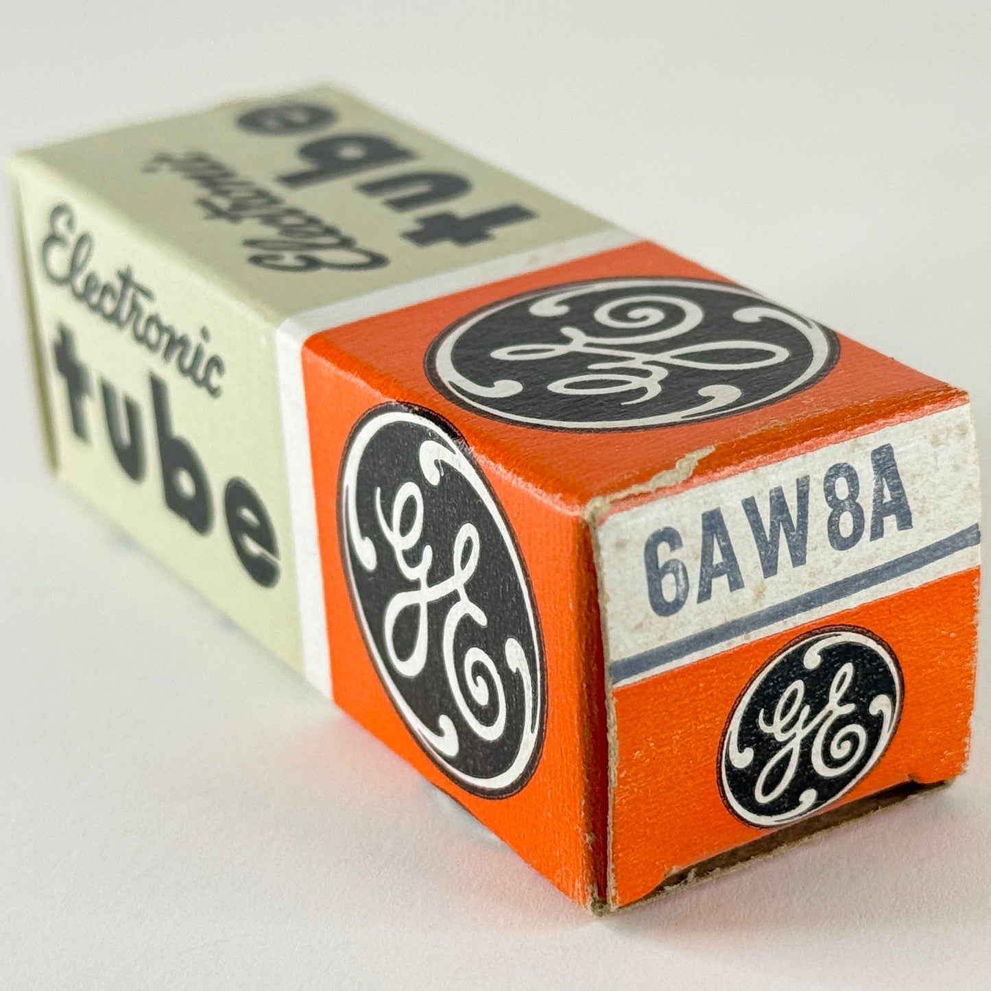 (1) Tested GE 6AW8A Tube Red Letters and Box Code 60-17 6AW8 A Triode Pentode