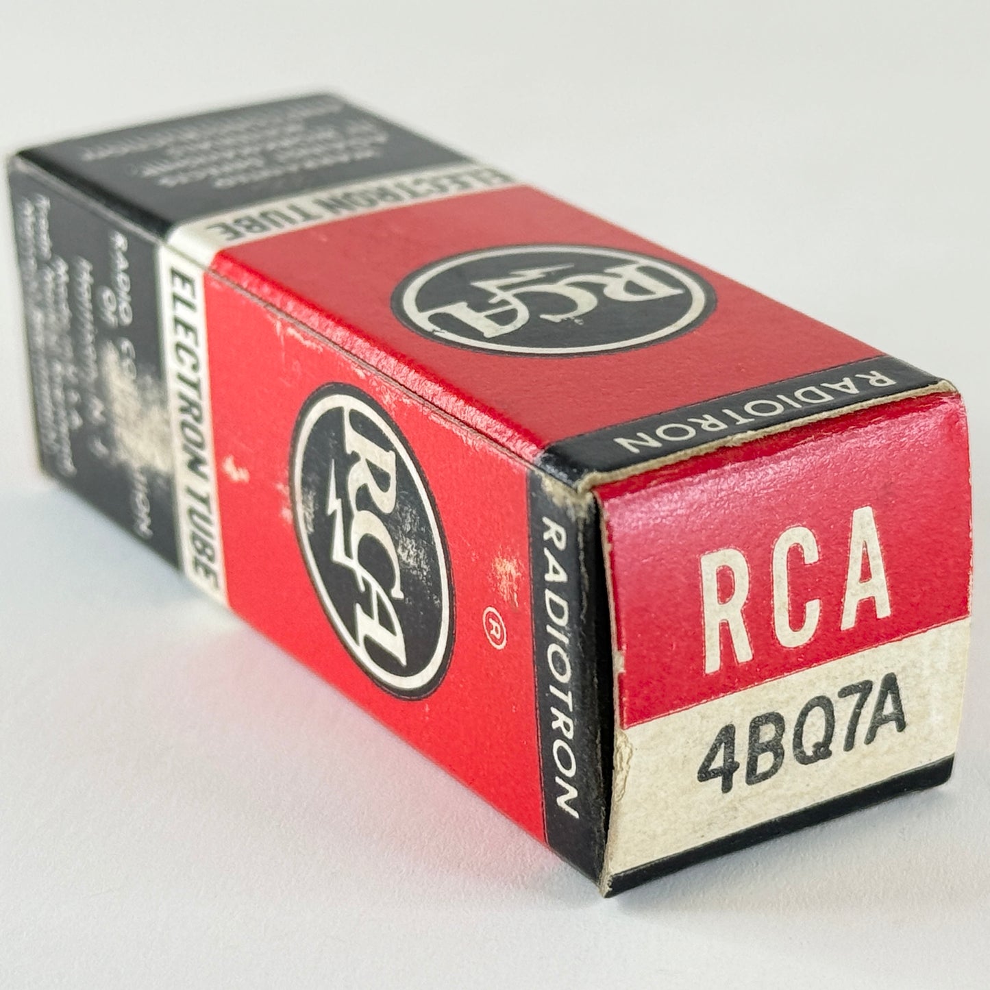 (1) Tested RCA 4BQ7A Tube with Box Date Code MH 4BQ7 A Twin Triode Vacuum Tube