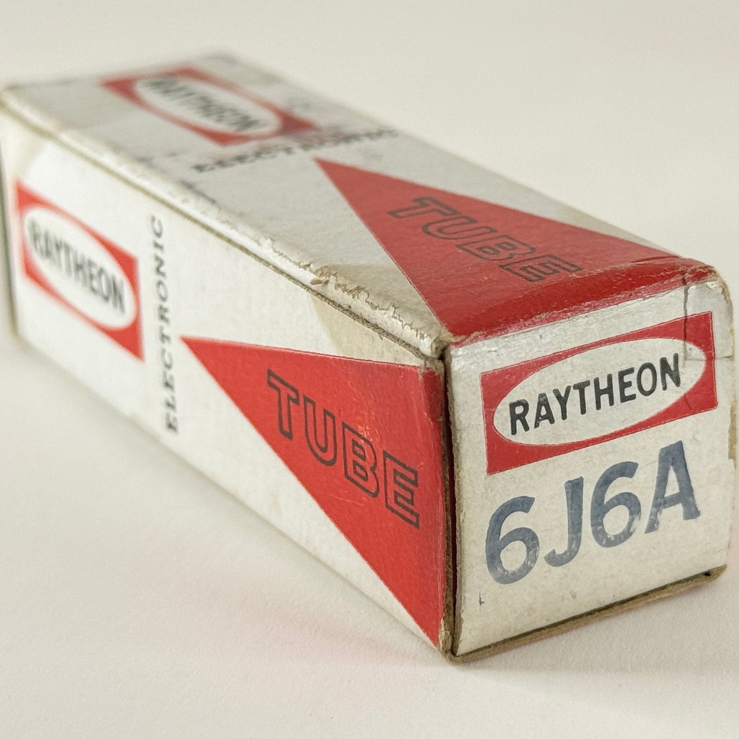 (1) Tested Raytheon 6J6A Tube with Box Japan Code U16 6J6 A Twin Triode Tube