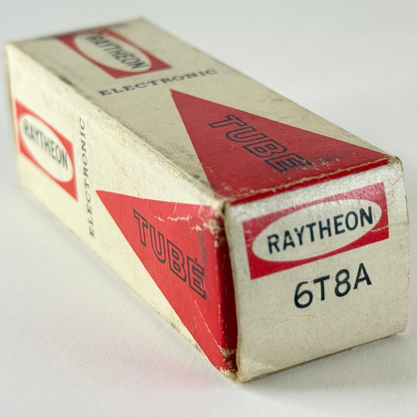 (1) Tested Raytheon 6T8A Tube and Box Japan Code Q08 Triple Diode High Mu Triode