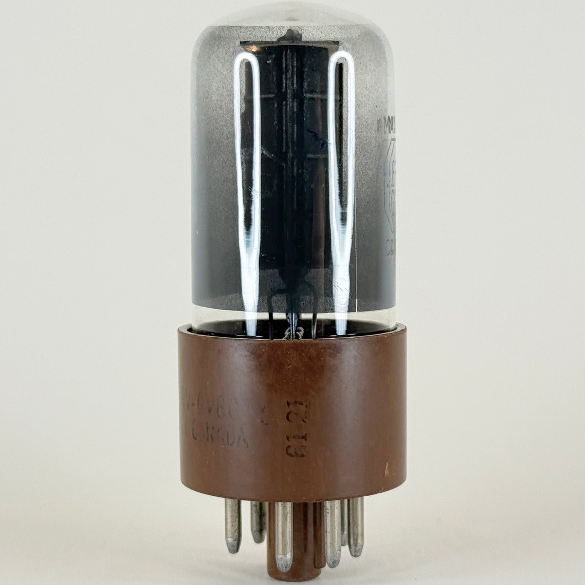 (1) Tested GE JAN CLRV 6V6GTY Tube Code 61-21 Canada Dual Getters 6V6GT Tube