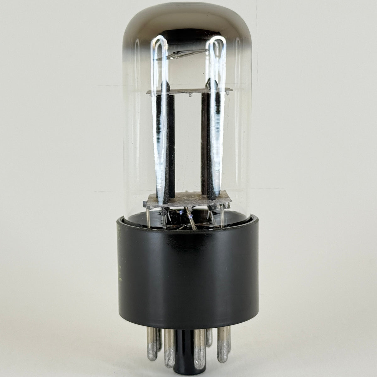 (1) Tested Strong Westinghouse 6SN7GTB Tube Tall Bottle Copper Grid Posts 804