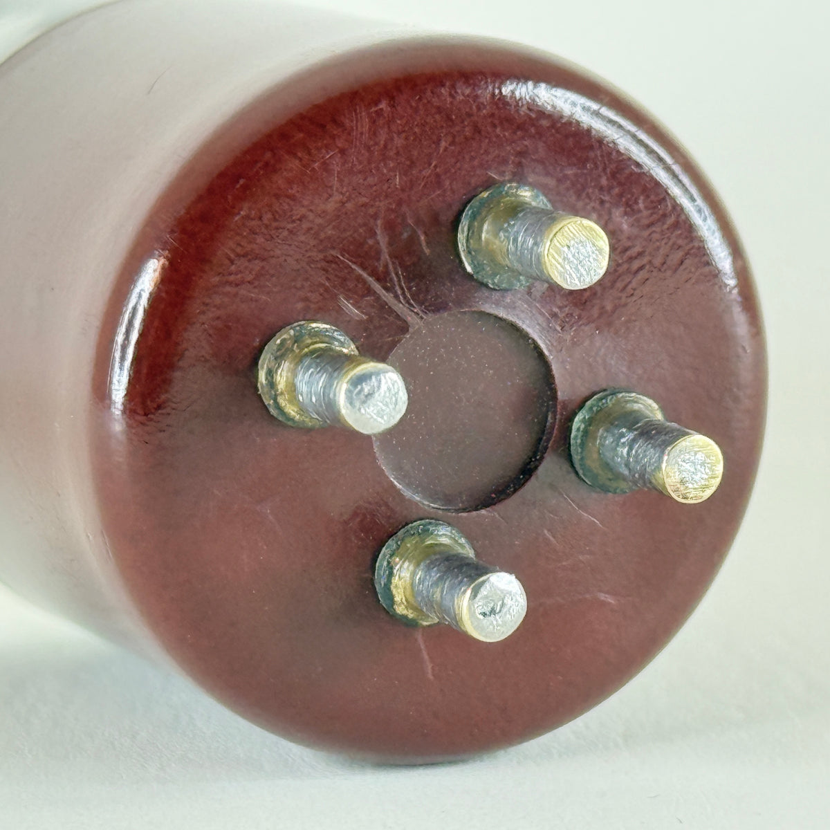 (1) Tested QRS UV 01A Tube Red Bakelite Short Pins Q.R.S. Redtop Type 01A Tube b