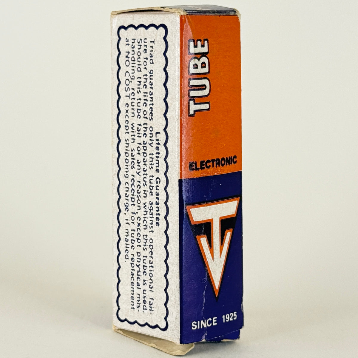 (1) Tested Triad 6AU6 Tube with Box Sharp Cutoff Pentode Vacuum Tube
