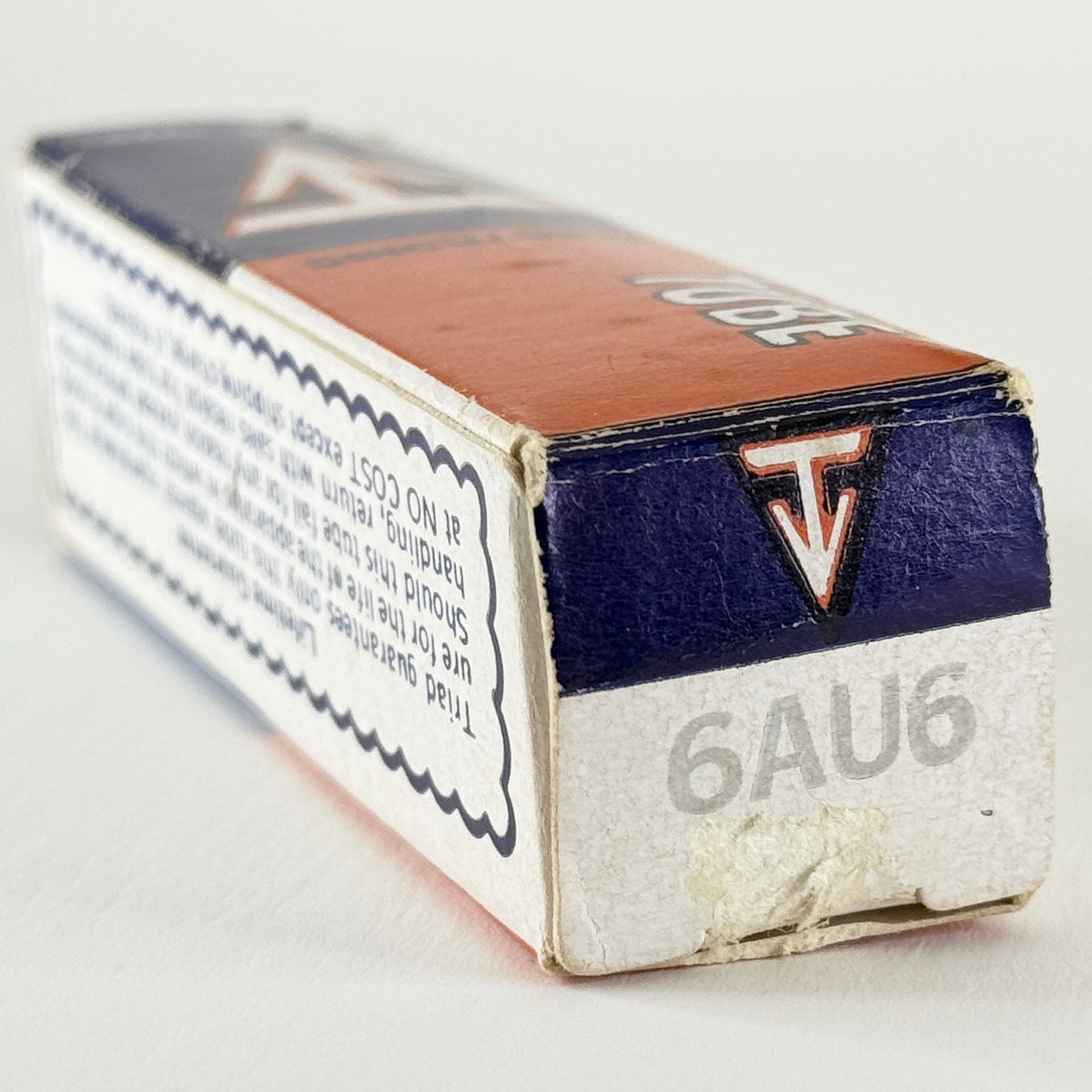 (1) Tested Triad 6AU6 Tube with Box Sharp Cutoff Pentode Vacuum Tube