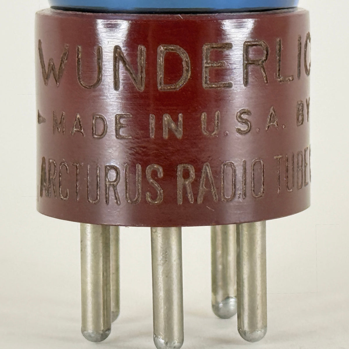 Wunderlich A by Arcturus Tube 5 Pins 2.5V with Grid Cap Blue Globe Tube (m)
