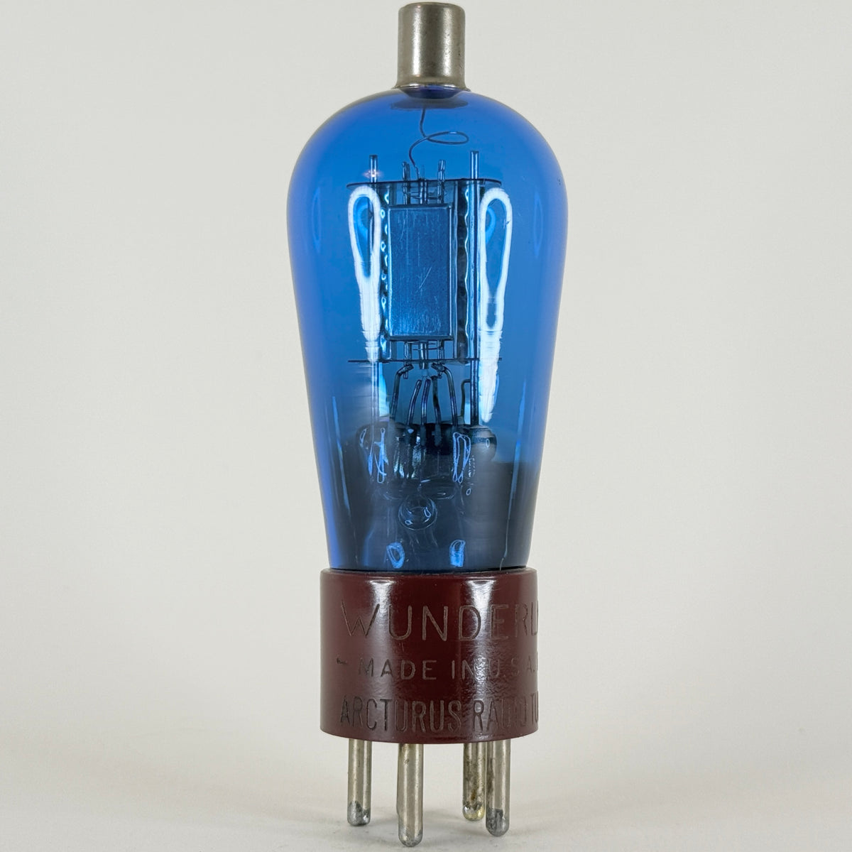 Wunderlich A by Arcturus Tube 2.5V with 5 Pins and Grid Cap Blue Globe Tube (n)