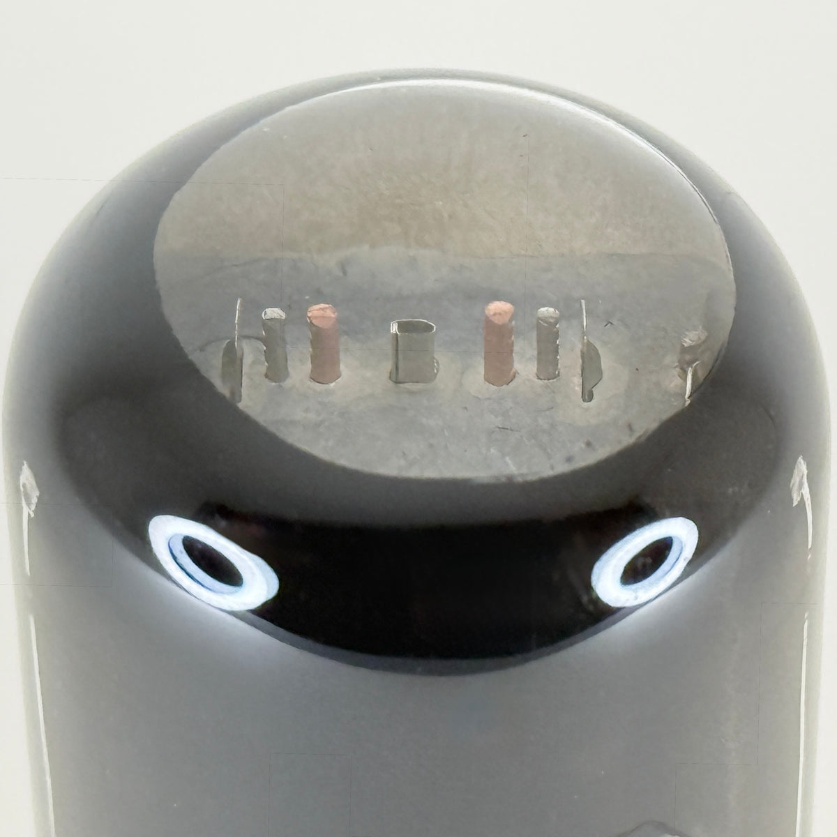 (1) Tested Sonora 6V6GT Tube Black Glass Black Plate Date Code 50-48 RCA EIA