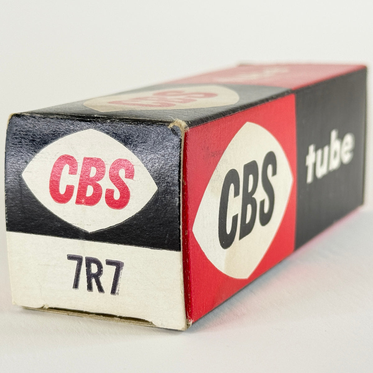 (1) Tested CBS 7R7 Tube with Box Date Code GV Twin Diode Pentode Loctal Tube