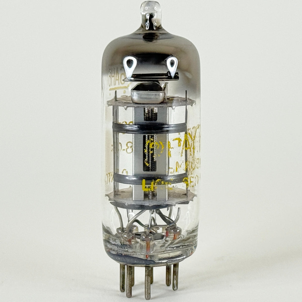 (1) Tested 1958 Raytheon 6AH6 Tube with Box Code 58-06 Amplifier Pentode Tube
