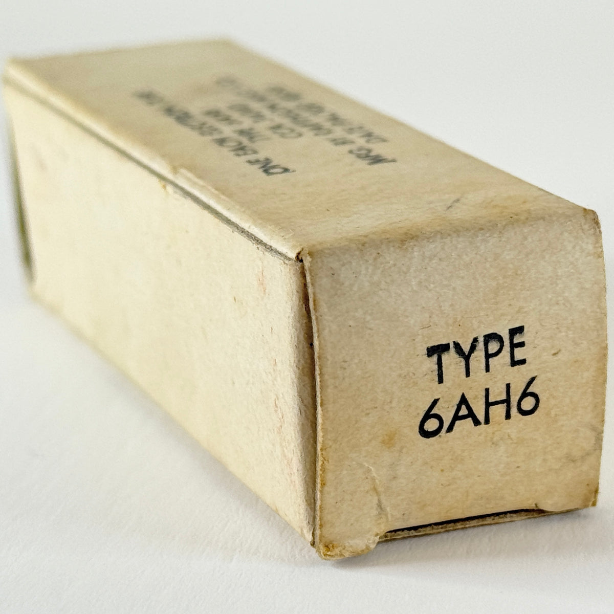 (1) Tested 1958 Raytheon 6AH6 Tube with Box Code 58-06 Amplifier Pentode Tube