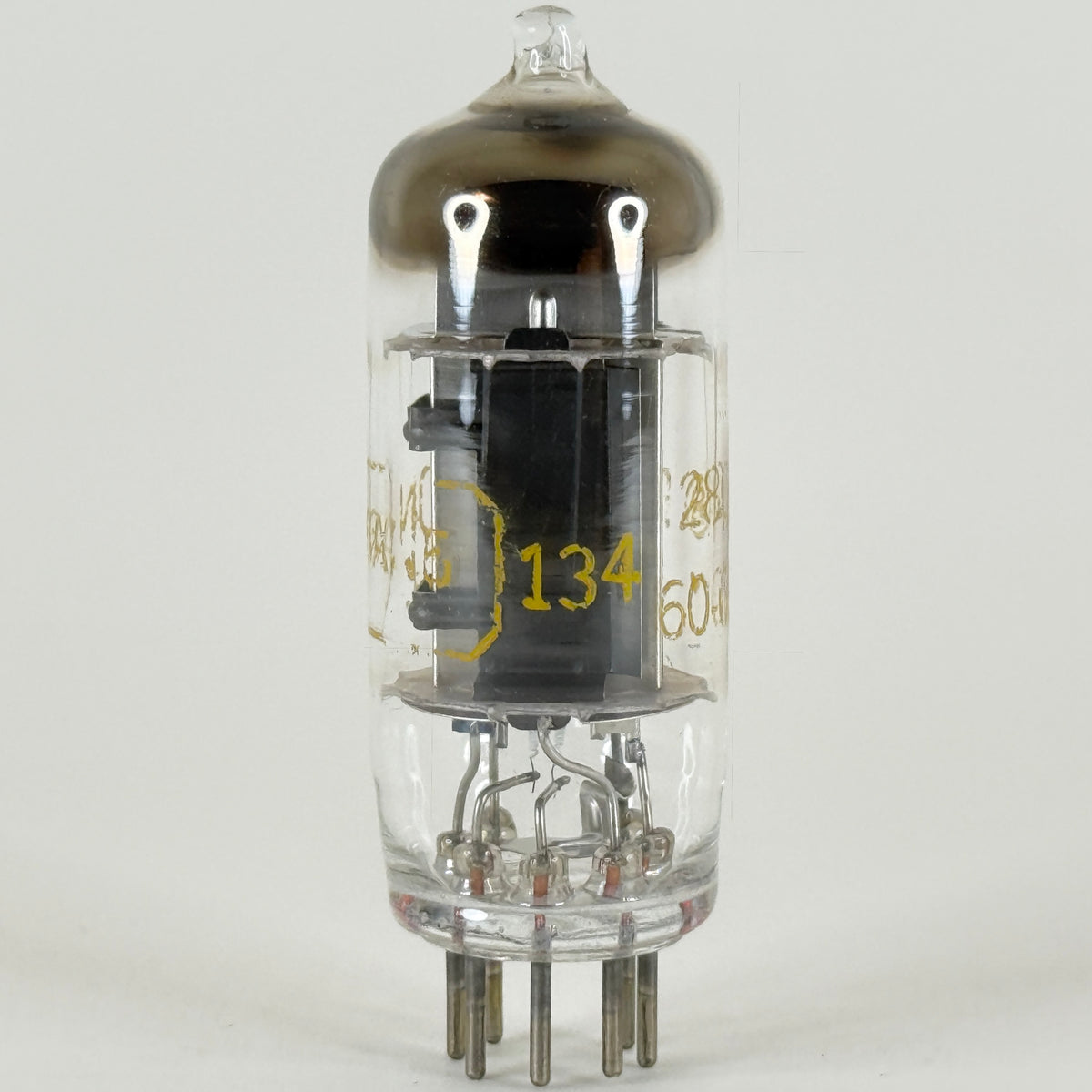 (1) Tested 1960 Raytheon 6AN5 Tube with Box Code 60-09 Power Pentode Vacuum Tube
