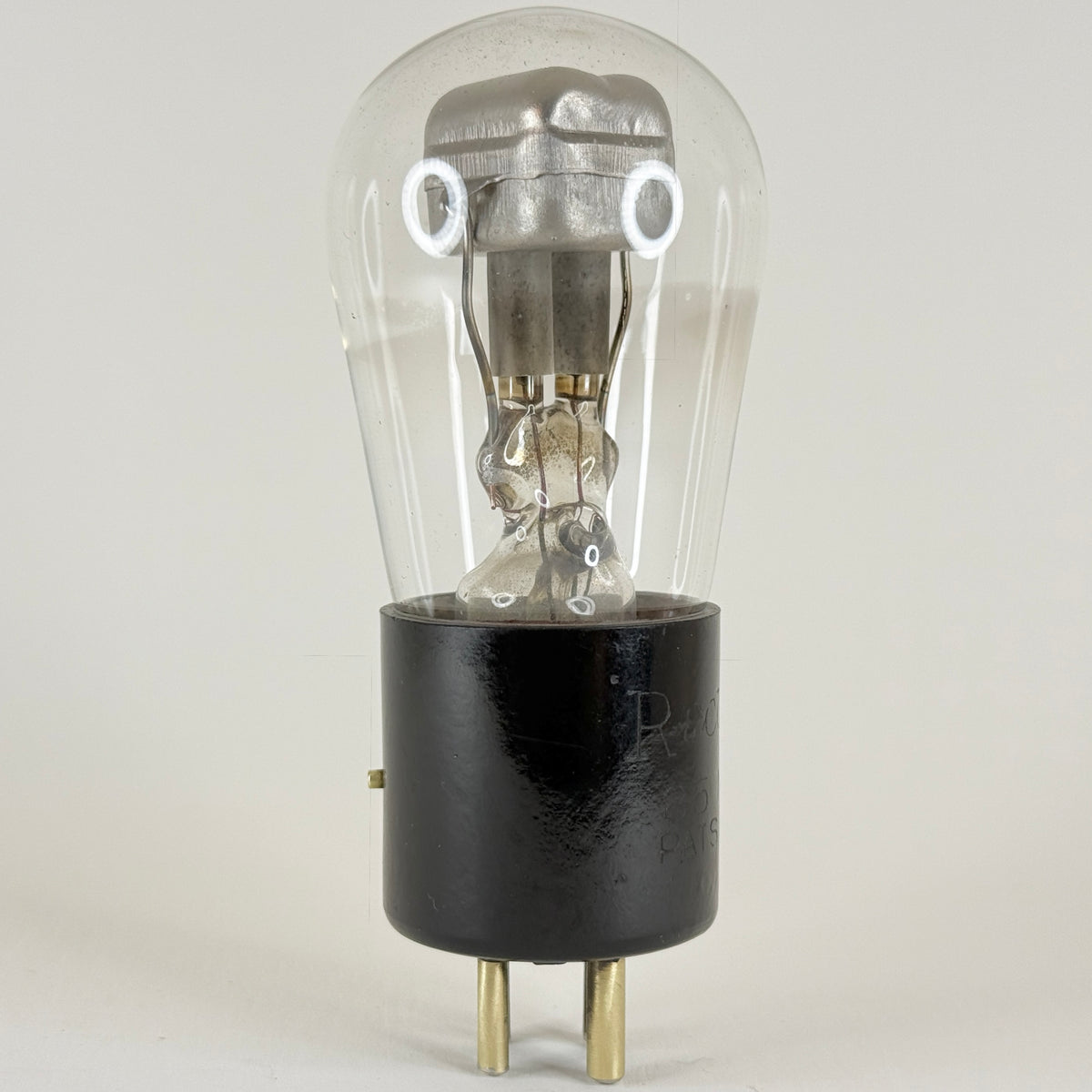 Rare 1920s QRS 85 Mills Rectifier Tube with Original Box Q.R.S. Redtop Tube