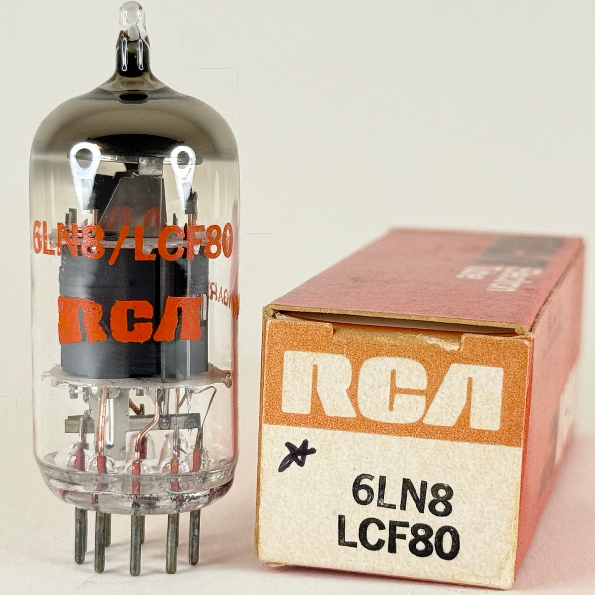 (1) Tested RCA 6LN8 LCF80 Tube Made in Hungary with Box Triode Pentode Tube (b)