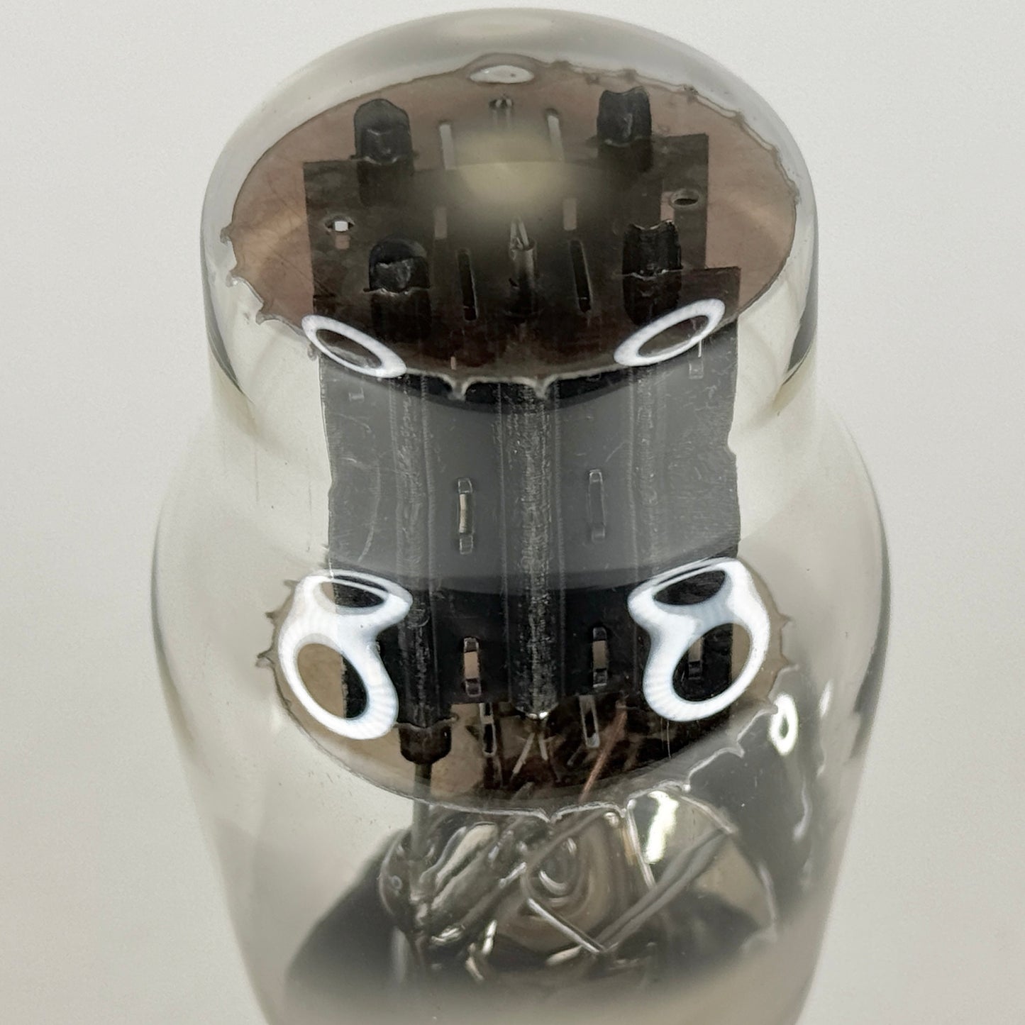 (1) Tested Strong RCA 5V4G Tube Black Plates Full Wave Rectifier RCA 5V4 G