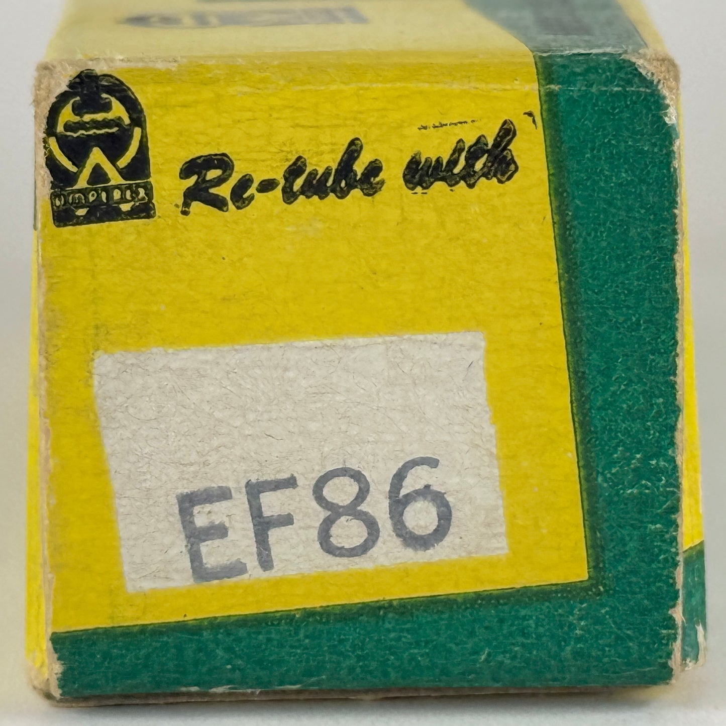 (1) Tested Strong Amperex Bugle Boy EF86 6267 Tube with Box Code 8Y X7C Holland