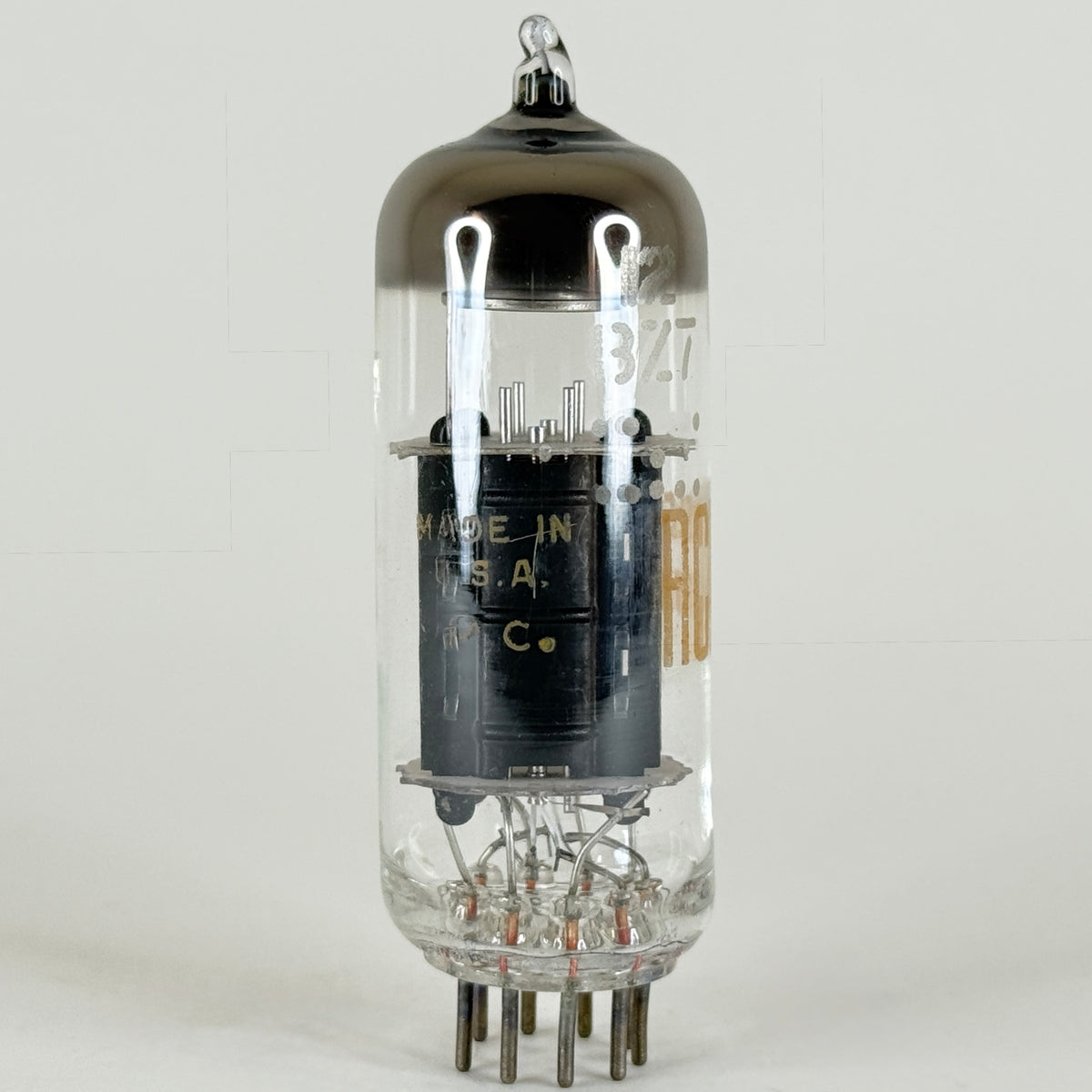 (1) Tested Strong RCA 12BZ7 Tube with Box Code MC High Mu Twin Triode Tube