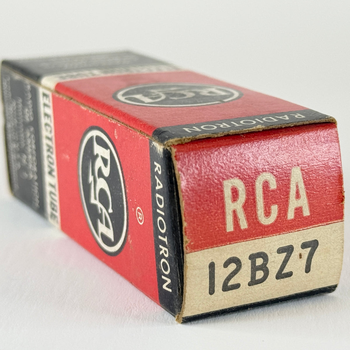 (1) Tested Strong RCA 12BZ7 Tube with Box Code MC High Mu Twin Triode Tube