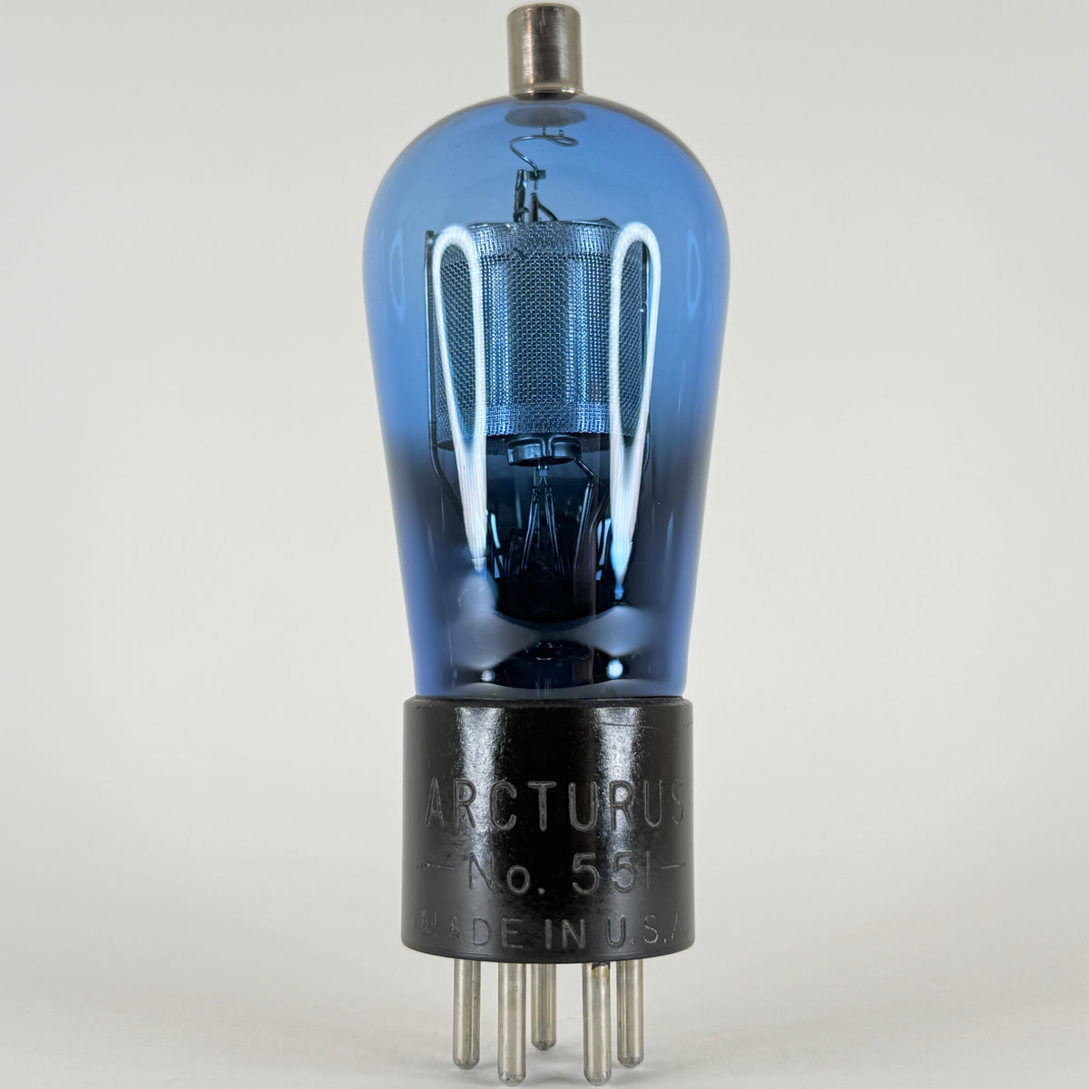 (1) Tested Very Strong Arcturus 551 Tube Type 51 Tube Blue Arcturus Tetrode (d)
