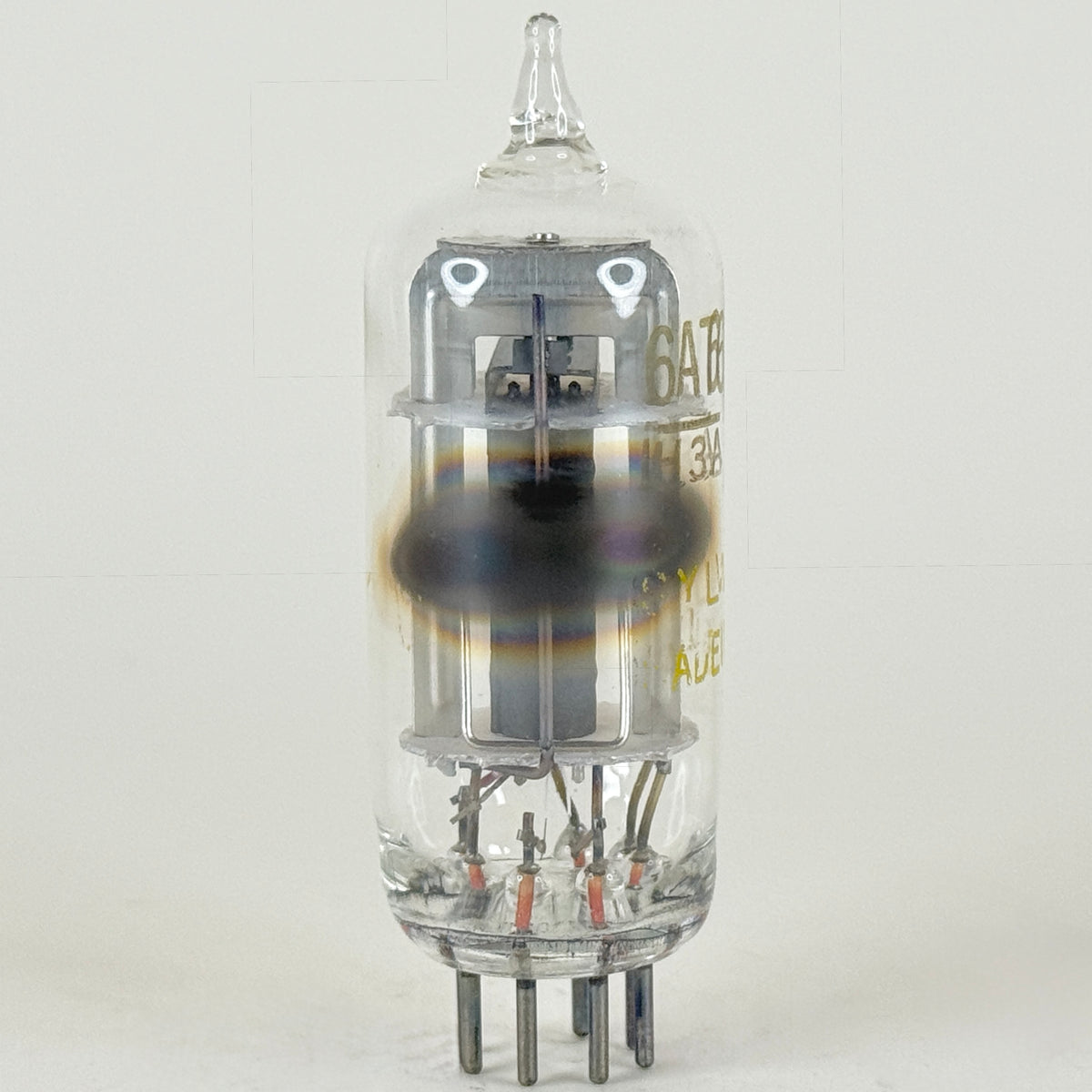 (1) Tested Sylvania 6AT6 Tube with Box Code DJ Dual Diode High Mu Triode Tube