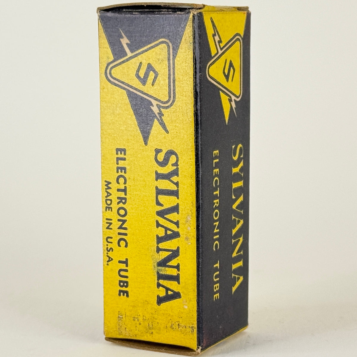 (1) Tested Sylvania 6AT6 Tube with Box Code DJ Dual Diode High Mu Triode Tube