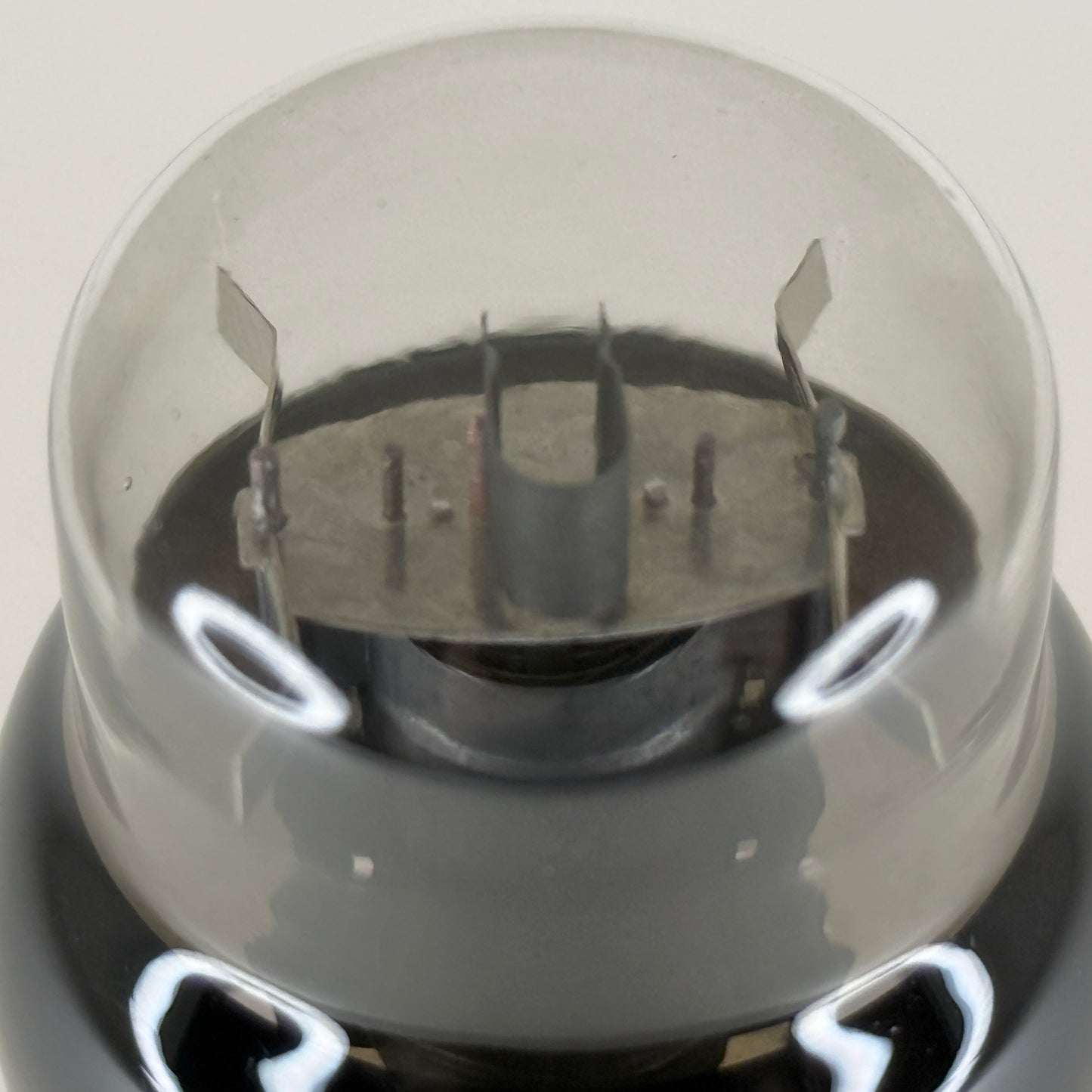 (1) Tested Liberty USA 2A5 Tube Black Glass Foil Getter Code 22 Pentode Tube