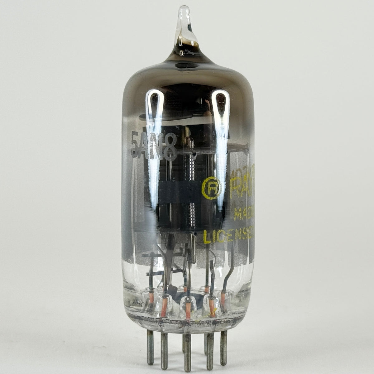 (1) Tested Raytheon 5AN8 Tube with Box Date Code E24 Triode Pentode Vacuum Tube