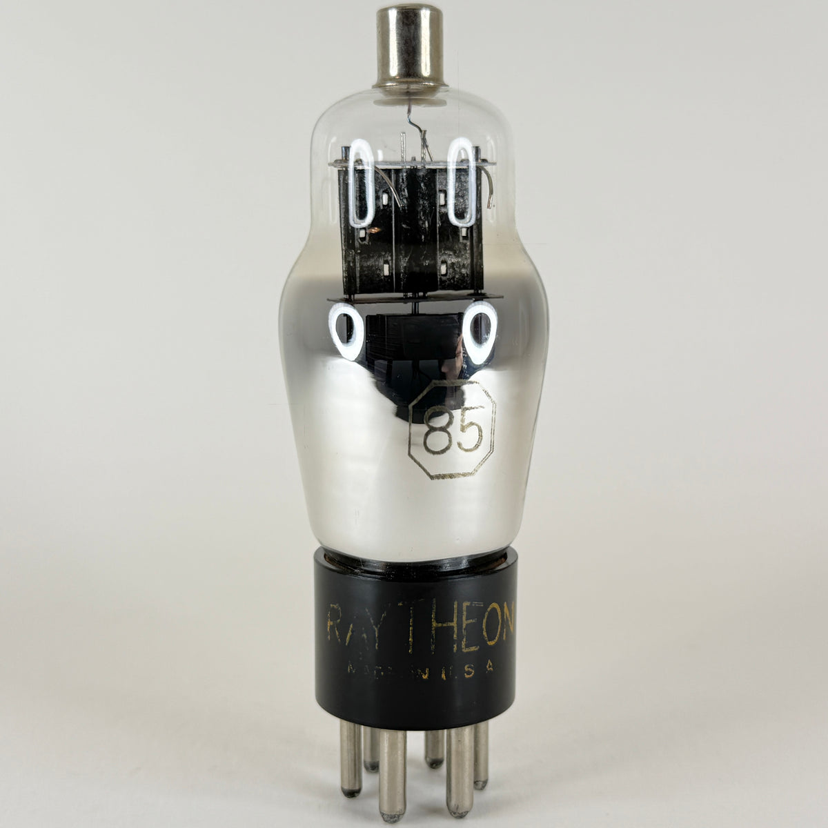 (1) Tested Raytheon Type 85 Tube Code L0 85 Tube Diode Triode Vacuum Tube