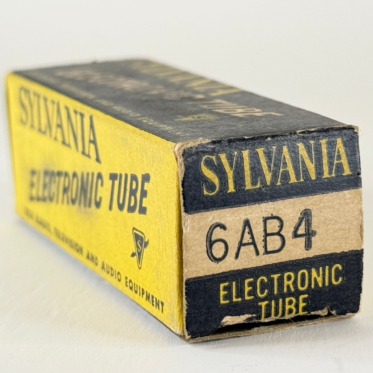 (1) Tested Sylvania 6AB4 Tube with Box Code DA High Mu Triode Vacuum Tube