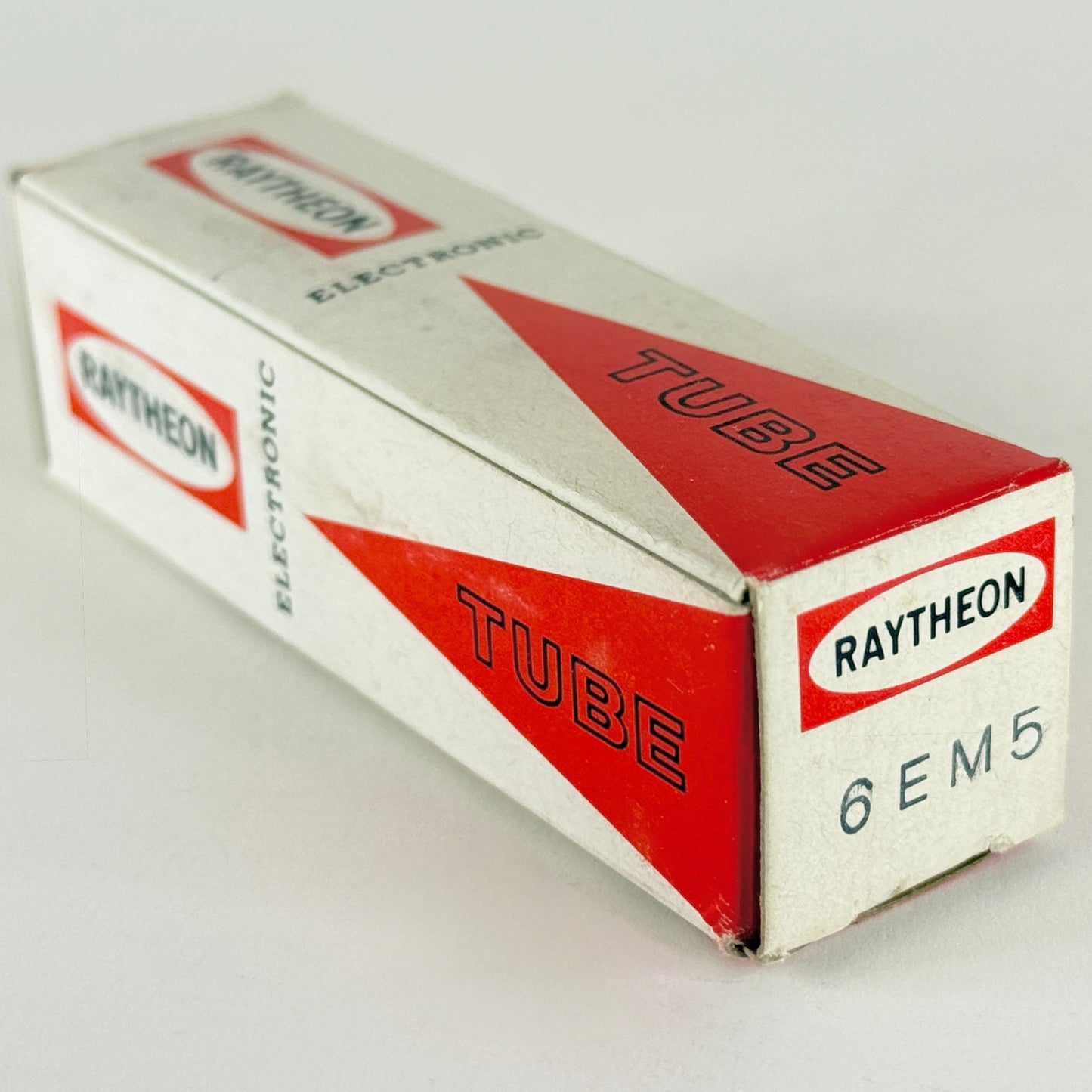 (1) Tested Raytheon 6EM5 Tube with Box Japan Date Code B-02 Beam Power Tube