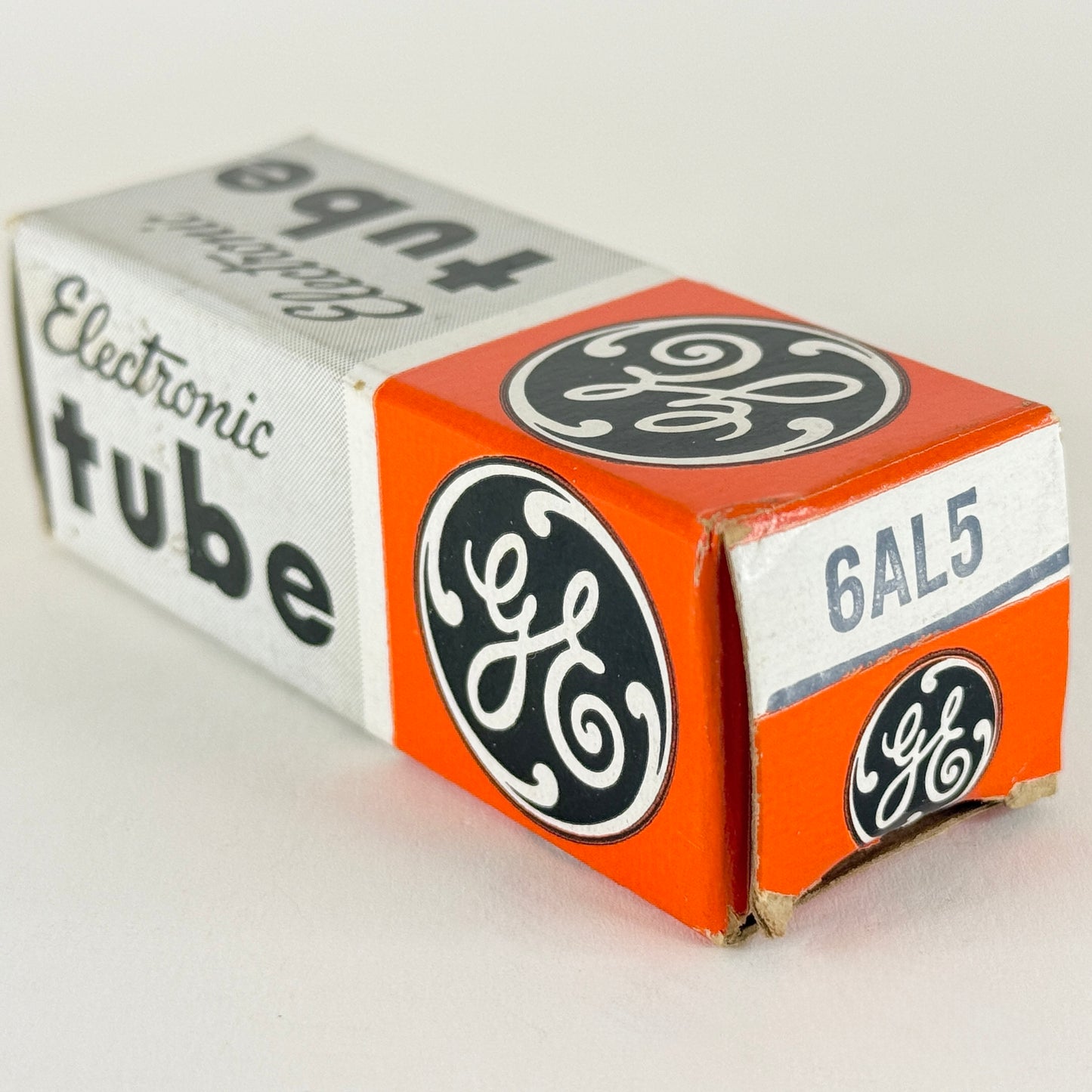 (1) Tested Balanced GE 6AL5 Tube with Box Code 62-48 General Electric Twin Diode