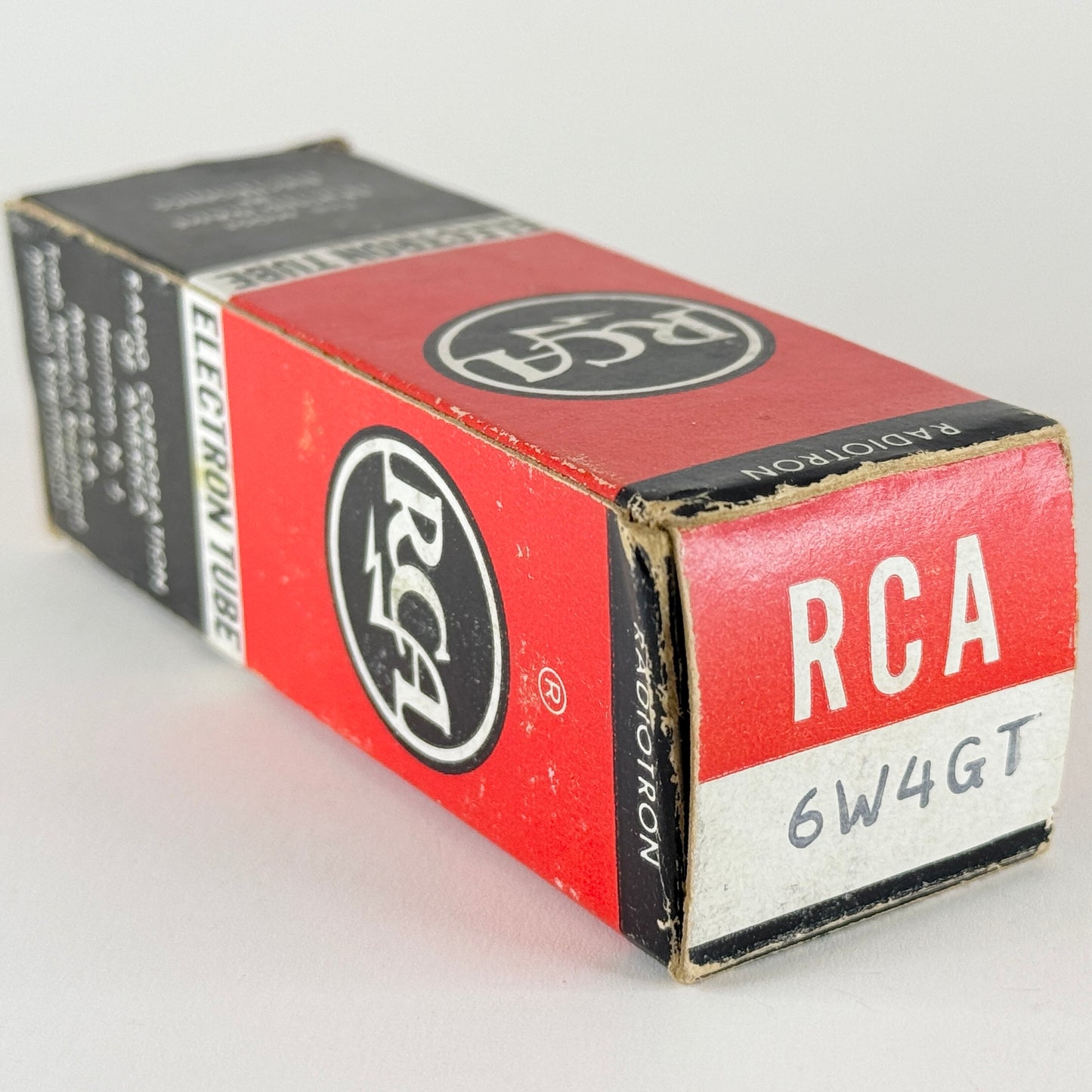 (1) Tested RCA 6W4GT Tube and Box Date Code BS 6W4 GT Half Wave Rectifier Tube
