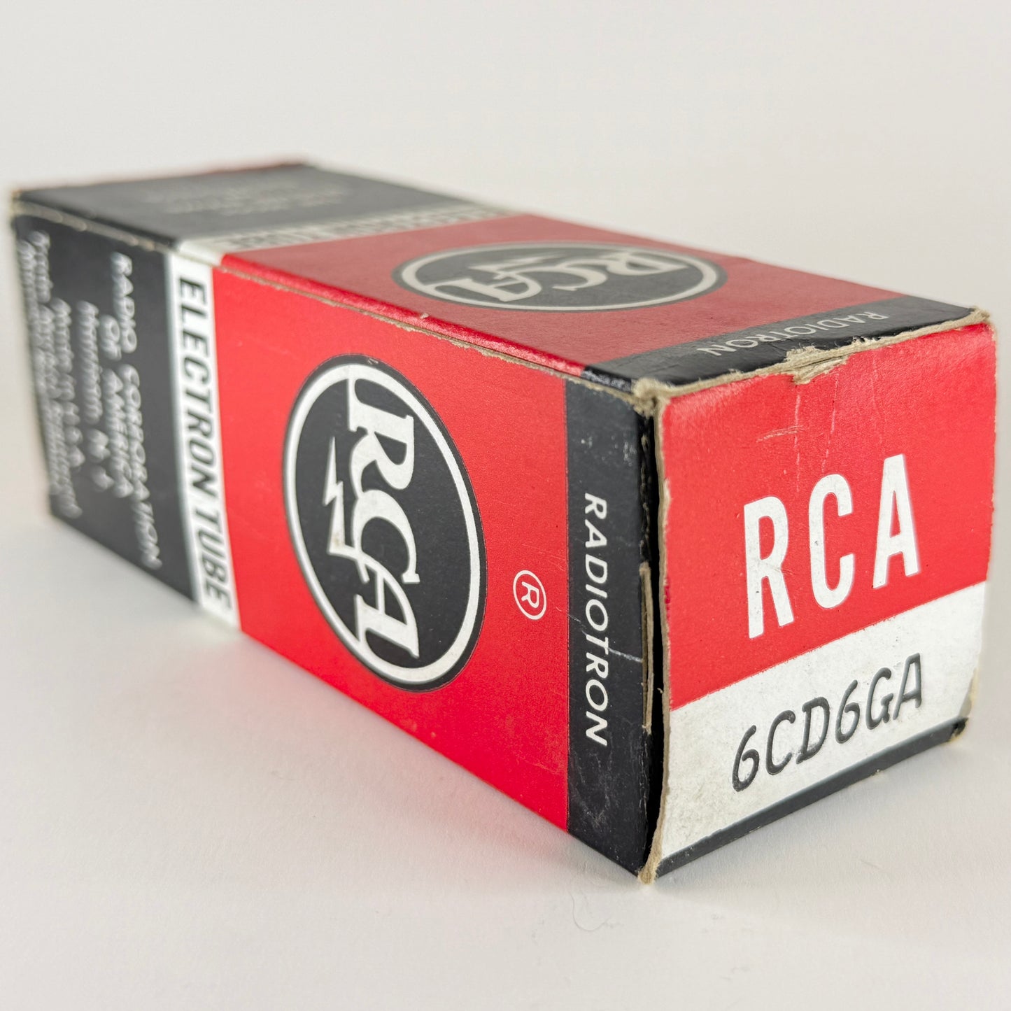 (1) Tested RCA 6CD6GA Tube with Box Date Code AK RCA 6CD6 GA Vacuum Tube