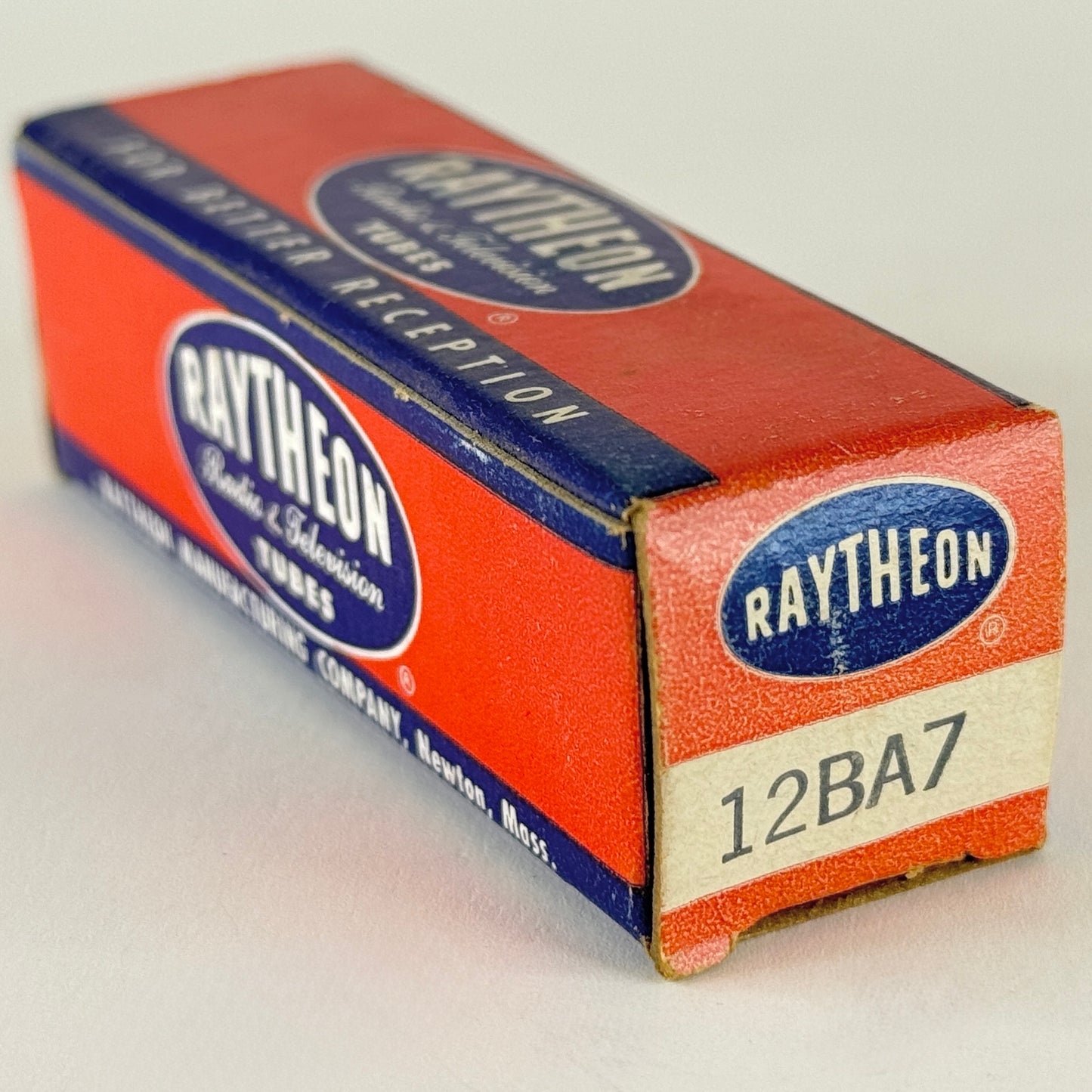 (1) Tested Strong Raytheon 12BA7 Tube with Box Code 126 Pentagrid Converter (a)