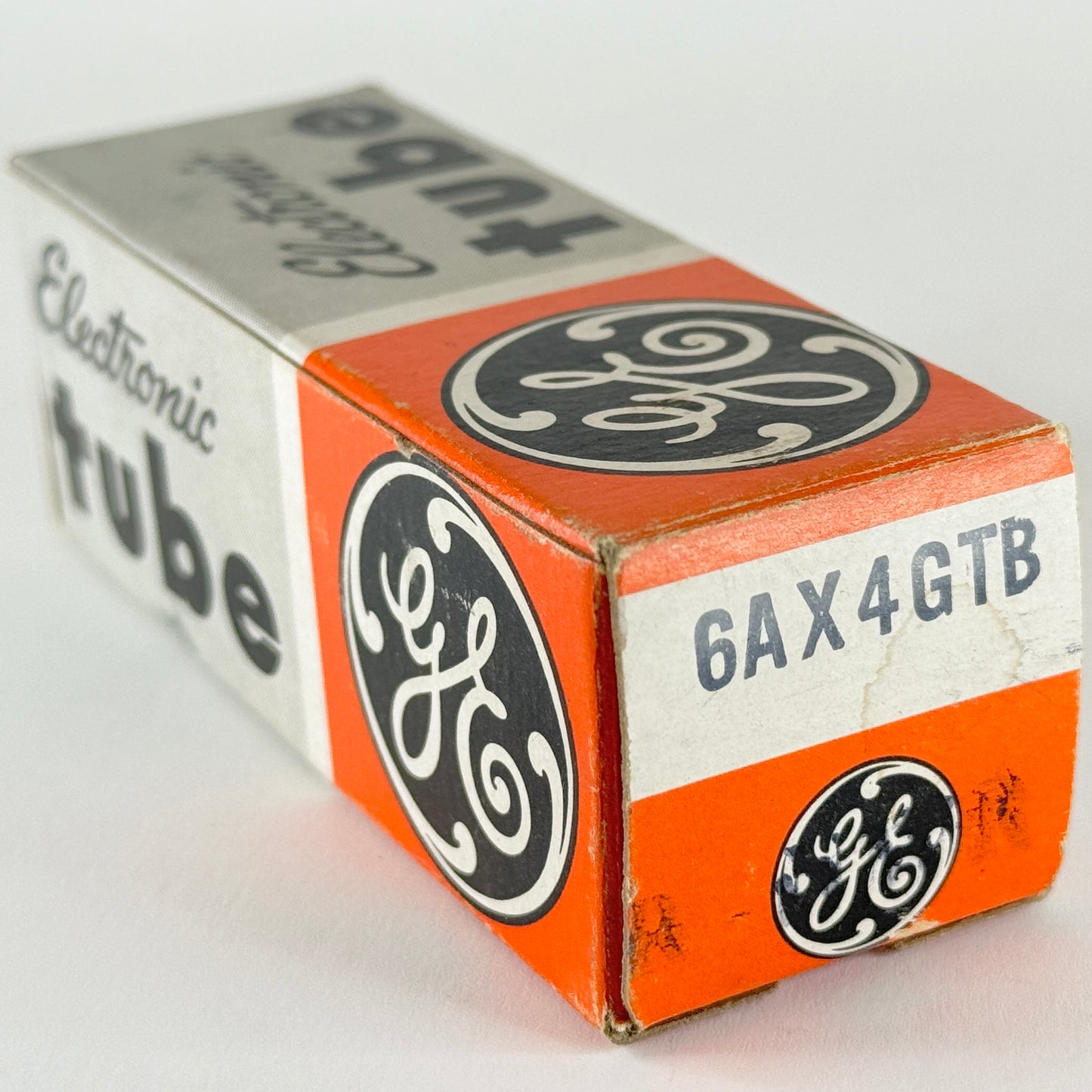 (1) Tested GE 6AX4GT Tube with Box Code LT General Electric 6AX4 GT Rectifier