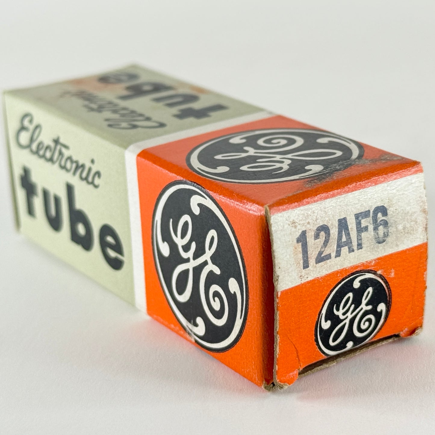 (1) Tested GE 12AF6 Tube with Box Date Code 57-04 General Electric Pentode Tube