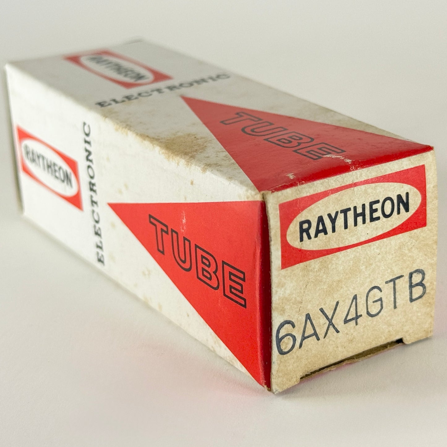 (1) Tested Raytheon 6AX4GTB Tube with Box Code J-22 Japan 6AX4 GTB Rectifier (b)