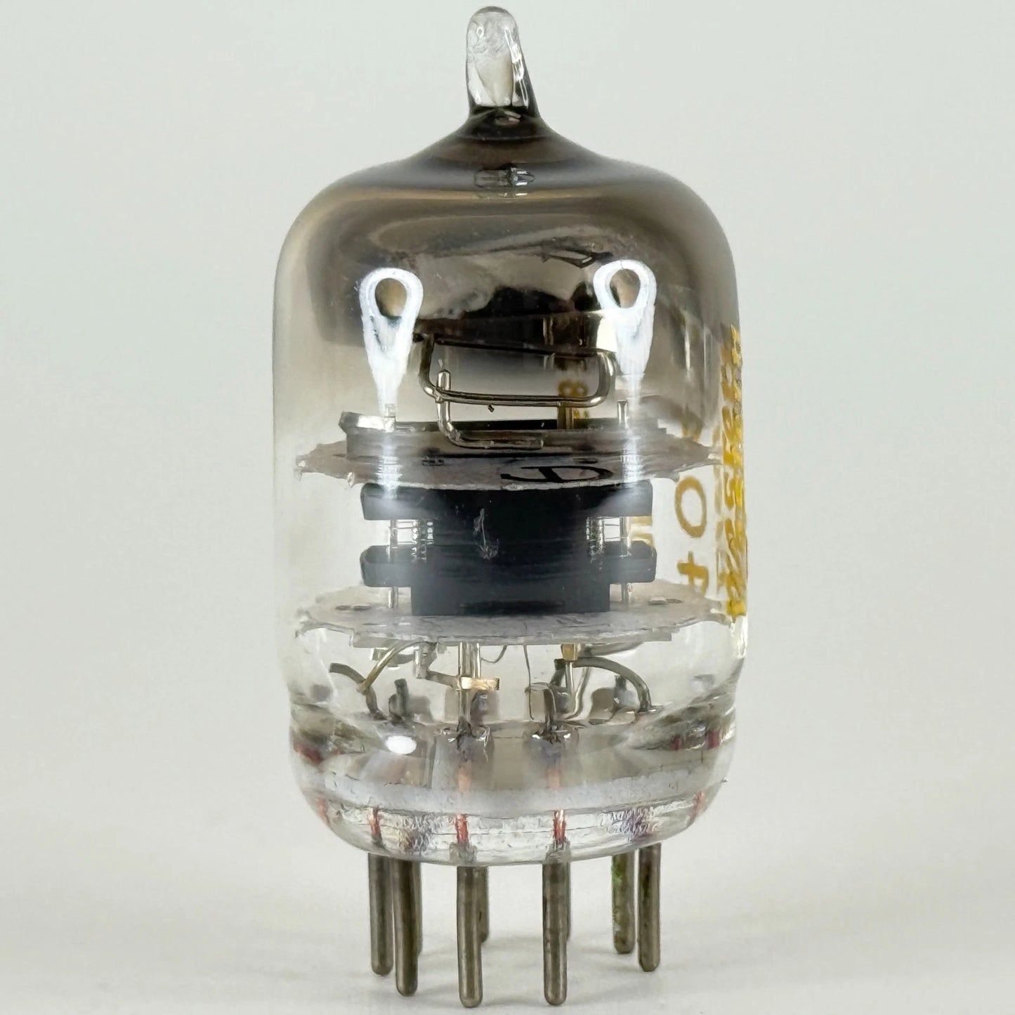 (1) Tested 1958 Western Electric 404A Tube Black Plates Square Getter Code 5852