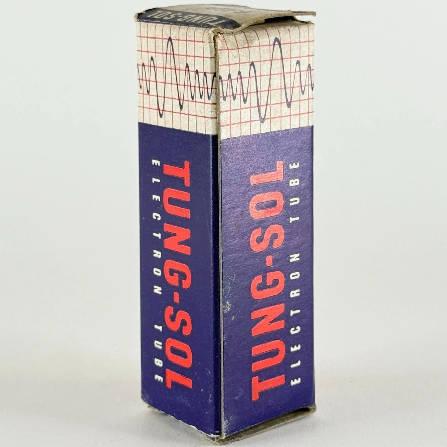 (1) Tested Tung Sol 6J6A Tube with Box 6J6 A Medium Mu Twin Triode Vacuum Tube