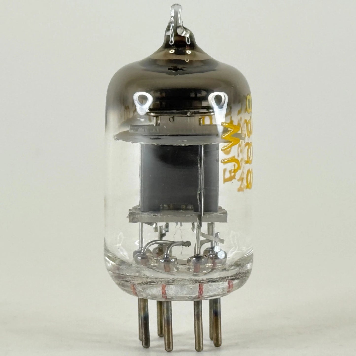 (1) Tested 1953 Western Electric 6028 408A Tube Black Plates Square Get Code 339