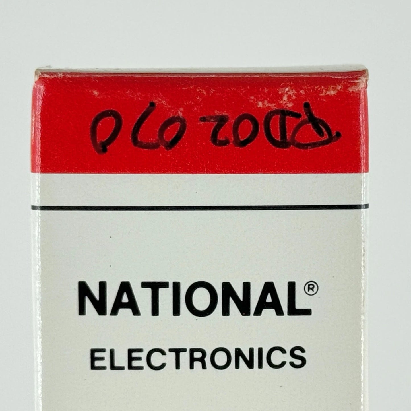 (1) Tested Strong National Electronics 6C5 Tube with Box Medium Mu Triode (a)